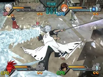 Bleach - Blade Battlers (Japan) screen shot game playing